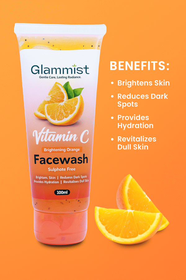 Vitamin C Orange Brightening Face Wash - Image 2